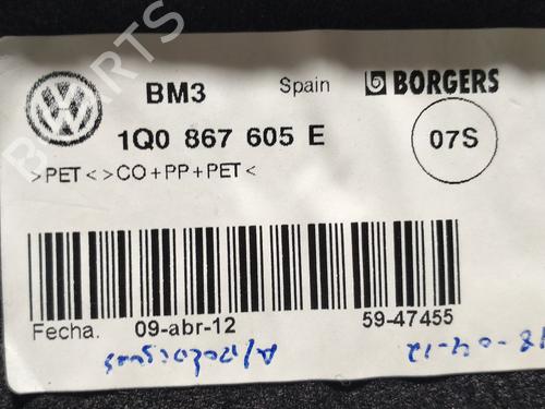 Boot lining VW EOS (1F7, 1F8) 2.0 TDI 16V | BP29476716I3 