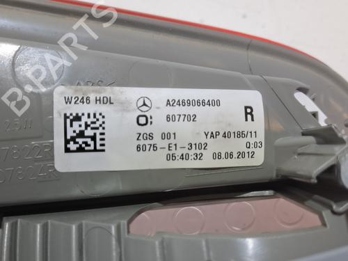 Right tailgate light MERCEDES-BENZ B-CLASS Sports Tourer (W246, W242) B 180 CDI (246.200) | BP5248323C80 