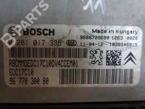 Engine control unit (ECU) PEUGEOT 207 (WA_, WC_)  | BP5266969M57 