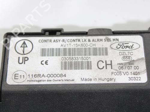 Control unit FORD FIESTA VI (CB1, CCN) 1.25 | BP15839356M11