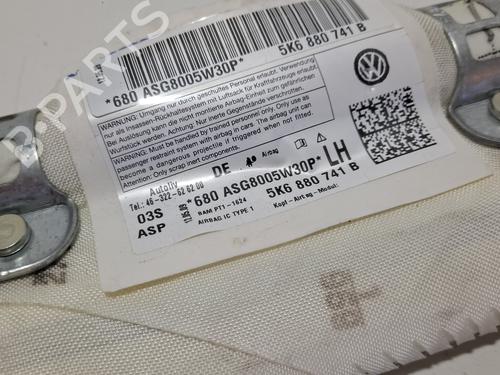 Left curtain airbag VW GOLF VI (5K1) 2.0 TDI | BP10403139C11 