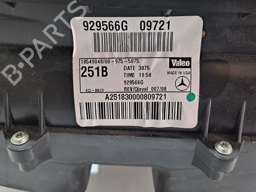 Heater blower motor MERCEDES-BENZ R-CLASS (W251, V251)  | BP9973145M62 