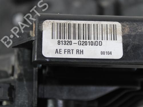 Front right lock HYUNDAI IONIQ (AE) 1.6 GDI Hybrid | BP19495521C97 