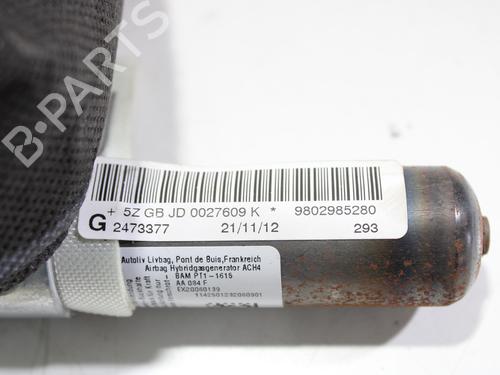 Left curtain airbag PEUGEOT 508 I (8D_) 2.0 HDi | BP16423543C11 