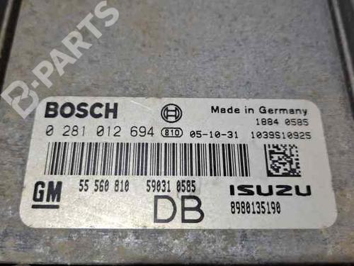 Engine control unit (ECU) OPEL ASTRA H (A04) 1.7 CDTI (L48) | BP6455013M57 