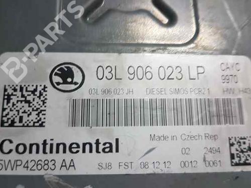 Engine control unit (ECU) SKODA OCTAVIA II (1Z3) 1.6 TDI | BP10239473M57 