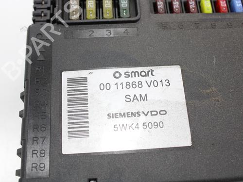 Engine control unit (ECU) SMART CITY-COUPE (450) 0.8 CDI (S1CLC1, 450.300, 450.301, 450.302, 450.303,... | BP12581672M57 