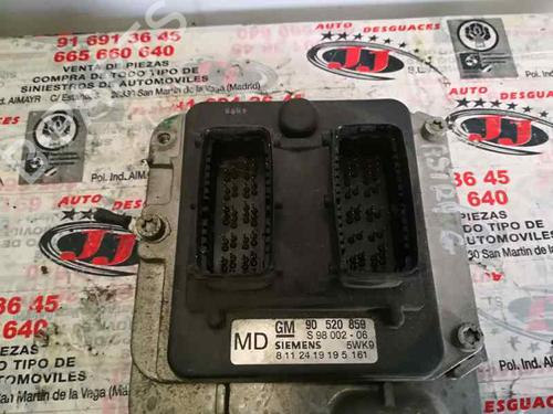 Used Engine control unit (ECU) OPEL ASTRA G Hatchback (T98) 1.8 16V (F08, F48) (116 hp) 12591583