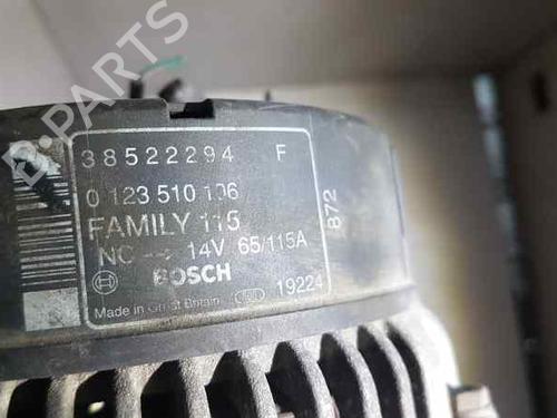 Alternator CHRYSLER VOYAGER / GRAND VOYAGER III (GS_, NS_) 2.5 TD | BP5136627M7 
