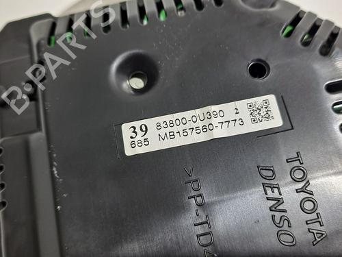 Instrument cluster TOYOTA YARIS (_P13_) 1.5 Hybrid (NHP130_, NHP130) | BP8956255C47 