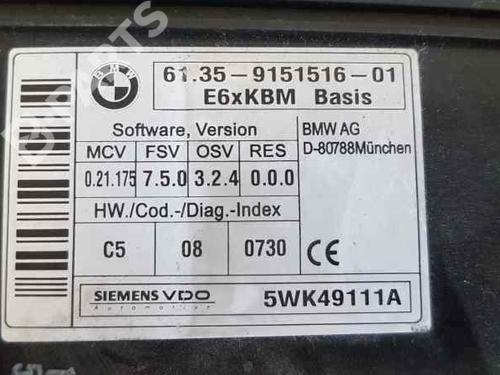 Electronic module BMW 5 (E60) 530 d | BP5138141M83 