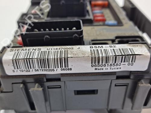 Fuse box PEUGEOT 206 Hatchback (2A/C) 1.4 HDi eco 70 | BP9767482E1 