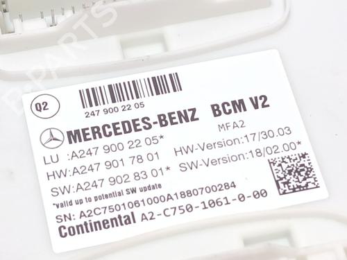Electronic module MERCEDES-BENZ A-CLASS (W177) A 180 d (177.003) | BP36503175M83 - Image 2