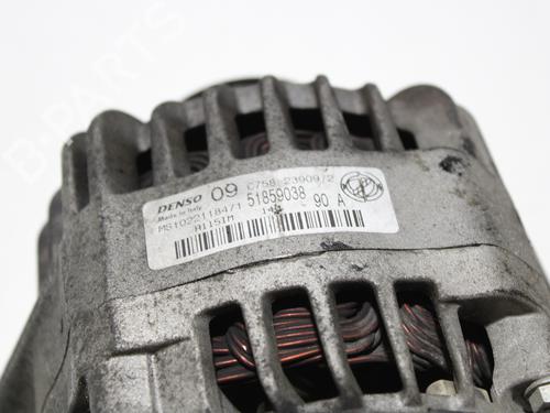 Alternator FIAT 500 (312_) 1.2 (312AXA1A) | BP20853780M7 