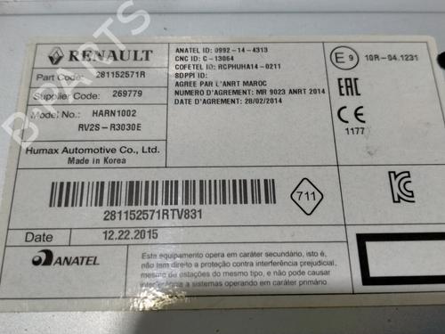 Radio RENAULT CLIO IV (BH_) 1.5 dCi 75 | BP11048211E6 