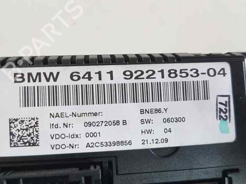 Climate control BMW 1 (E87) 118 d | BP5392122I5 