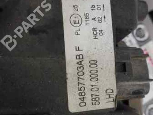 Left headlight CHRYSLER VOYAGER IV (RG, RS) 2.8 CRD | BP5134415C28 