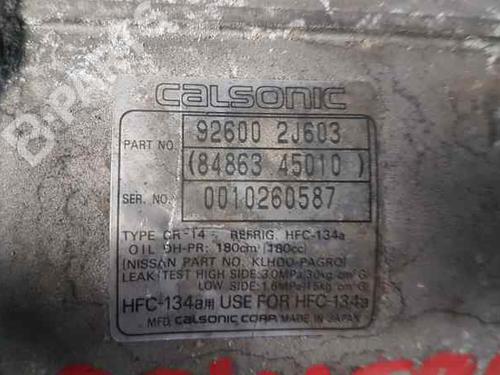 AC compressor NISSAN PRIMERA (P11)  | BP5135615M34 