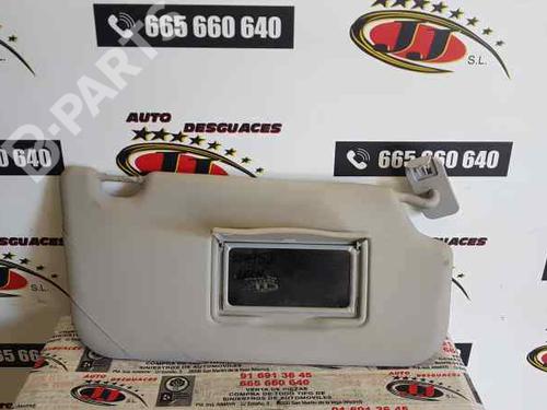 Used Right sun visor FORD FIESTA VI (CB1, CCN) 1.25 (60 hp) 5136149