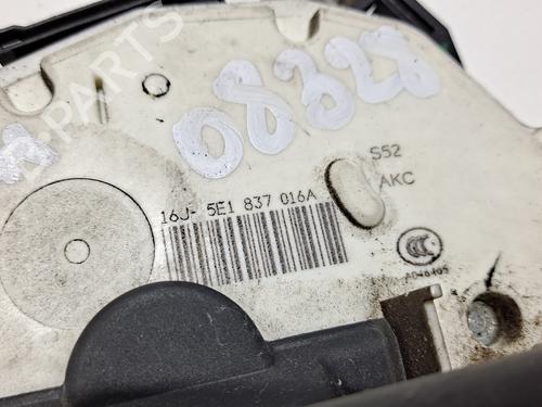 Front right lock SKODA RAPID (NH3, NK3, NK6) 1.6 TDI | BP7112891C97 