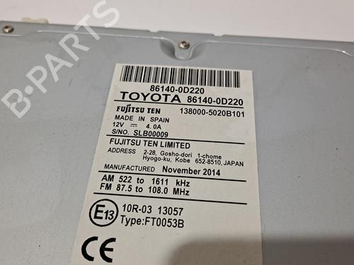 Elektronisk modul TOYOTA YARIS (_P13_) 1.5 Hybrid (NHP130_, NHP130) | BP8937287M83 