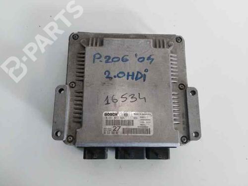 Used Engine control unit (ECU) PEUGEOT 206 Hatchback (2A/C) 1.4 HDi eco 70 (68 hp) 5263544