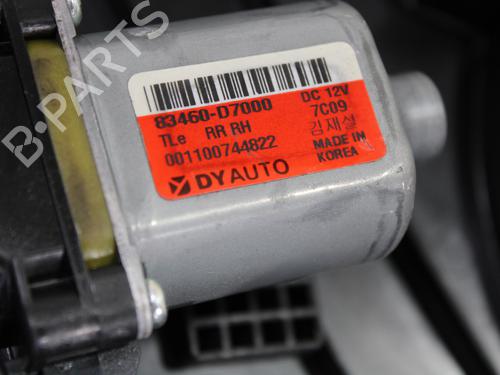 Rear right window mechanism HYUNDAI TUCSON (TL, TLE) 1.7 CRDi | BP18144832C25 