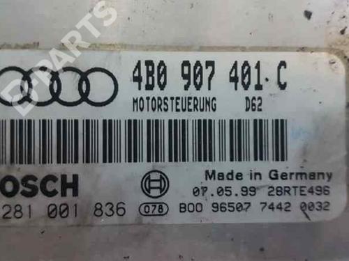 Engine control unit (ECU) AUDI A6 C5 Avant (4B5) 2.5 TDI | BP5139043M57 