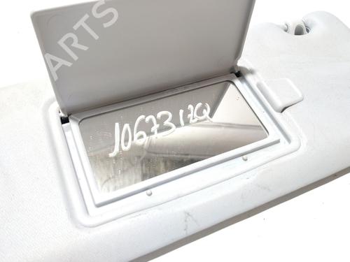 Left sun visor PEUGEOT 2008 I (CU_) 1.5 BlueHDI 100 | BP29339628I1 