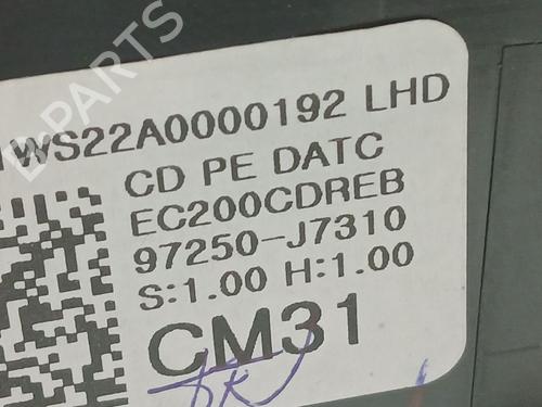 Climate control KIA XCEED (CD) 1.6 CRDi 136 | BP29566485I5 