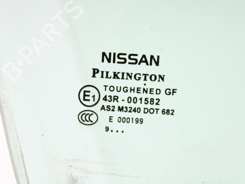Front right door window NISSAN QASHQAI / QASHQAI +2 I (J10, NJ10, JJ10E) 1.5 dCi | BP13920690C19 