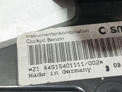 Instrument cluster SMART FORTWO Coupe (451) 1.0 Turbo (451.332) | BP35819193C47  - Image 5
