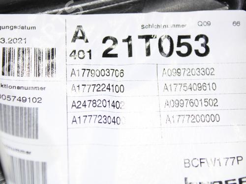 Front left window mechanism MERCEDES-BENZ A-CLASS (W177) A 180 d (177.010) | BP16663733C22 