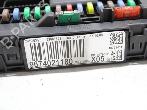 Fuse box CITROËN C3 Picasso (SH_) 1.6 HDi | BP20211082E1 