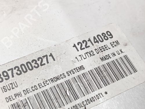 Engine control unit (ECU) OPEL COMBO Box Body/MPV 1.7 DI 16V | BP29617450M57 