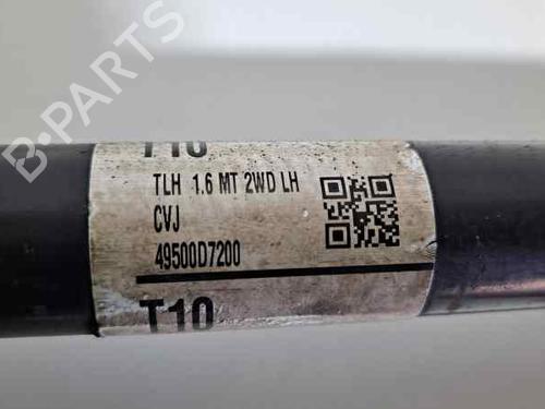 Left front driveshaft HYUNDAI TUCSON (TL, TLE) 1.6 GDi | BP6124290M38 