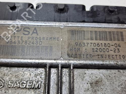 Engine control unit (ECU) PEUGEOT 206 Hatchback (2A/C) 1.4 16V | BP8177781M57 