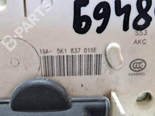 Front right lock VW POLO V (6R1, 6C1) 1.2 TSI | BP8083260C97 