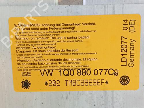 Høyre gardin kollisjonspute VW EOS (1F7, 1F8) 2.0 TDI 16V | BP29476720C12 