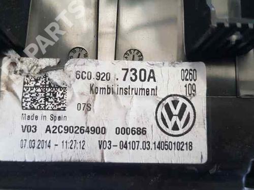 Instrument cluster VW POLO V (6R1, 6C1)  | BP5136646C47 