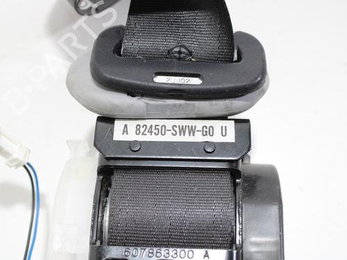 Rear right seatbelt HONDA CR-V III (RE_) 2.2 i-DTEC 4WD (RE6) | BP16423369I28 