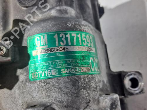 AC compressor OPEL VECTRA C GTS (Z02) 2.2 DTI 16V (F68) | BP8350662M34 