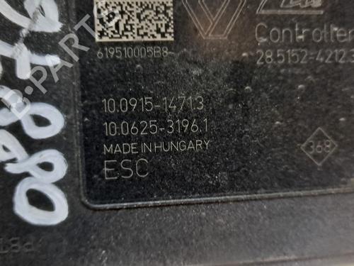 ABS pump DACIA LODGY (JS_) 1.6 LPG | BP10414481M43 