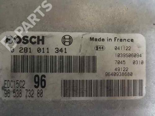 Engine control unit (ECU) PEUGEOT 307 (3A/C)  | BP5661093M57 
