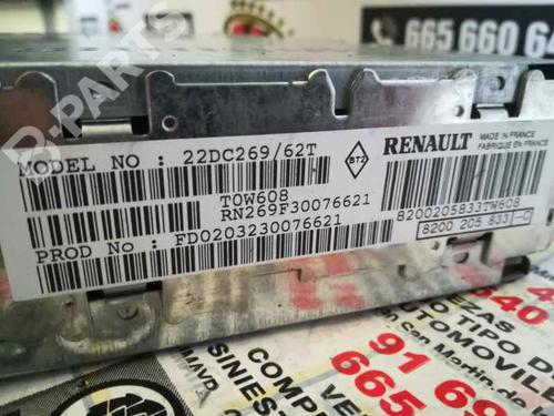 Radio RENAULT ESPACE IV (JK0/1_) 2.0 dCi (JK01, JK02, JK1J, JK1K, JK1H) | BP5137952E6 