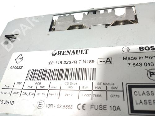Radio RENAULT LAGUNA Coupe (DT0/1) 2.0 dCi (DT01, DT08, DT09, DT0K, DT12, DT1C, DT1D, DT1M,... | BP22730419E6 