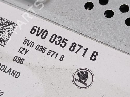 Radio SKODA FABIA III Estate (NJ5) 1.4 TDI | BP30511900E6 