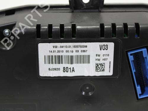 Instrument cluster SEAT IBIZA IV SC (6J1, 6P5) 1.6 TDI | BP12853206C47 