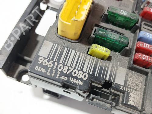 Fuse box PEUGEOT 307 SW (3H) 1.6 HDI 110 | BP27677058E1 