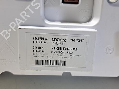 Instrument cluster PEUGEOT 308 II (LB_, LP_, LW_, LH_, L3_) 1.2 THP 130 | BP8491459C47 